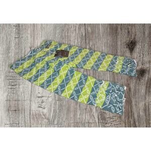 Matilda Jane green striped little girls pants size 2 NWT
